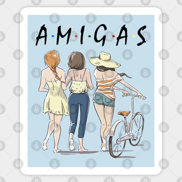 AMIGAS Sticker by Blended Designs